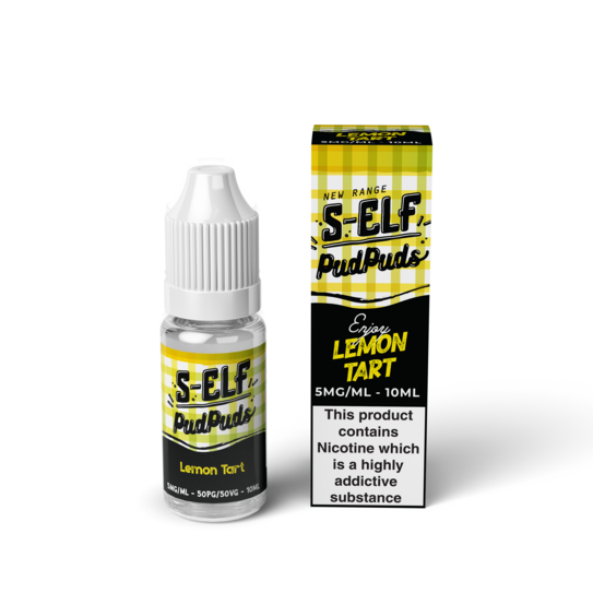 S-Elf Pud Puds Salts - Lemon Tart 10ml E-Liquid