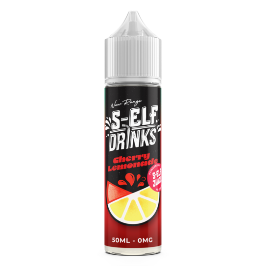 S-Elf Drinks - Cherry Lemonade Shortfill E-liquid (50ml)