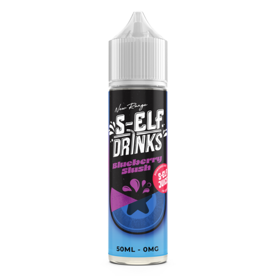 S-Elf Drinks - Blueberry Slush Shortfill E-liquid (50ml)