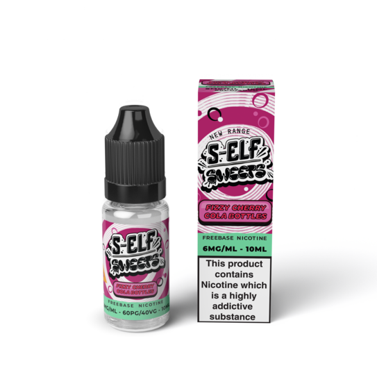 S-Elf Sweets HPG - Fizz Cherry Cola Bottles 10ml E-Liquid