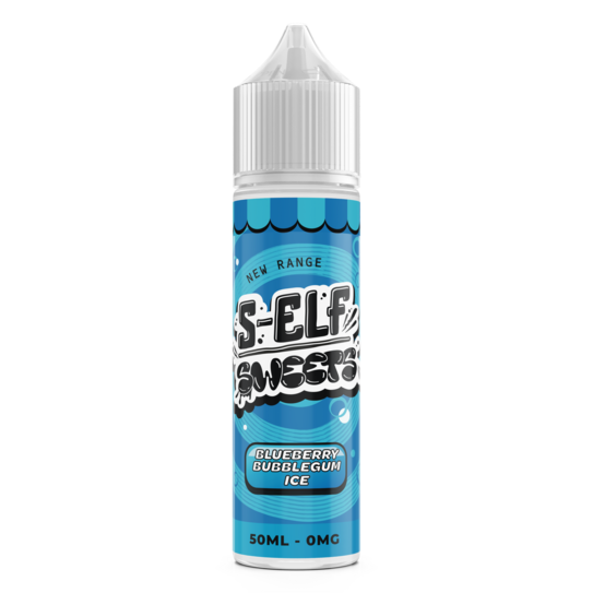 S-Elf Sweets - Blueberry Bubblegum Ice Shortfill E-Liquid (50ml)