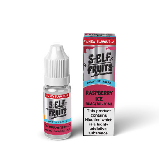 S-Elf Fruits - Raspberry Ice 10ml Nic Salt E-Liquid