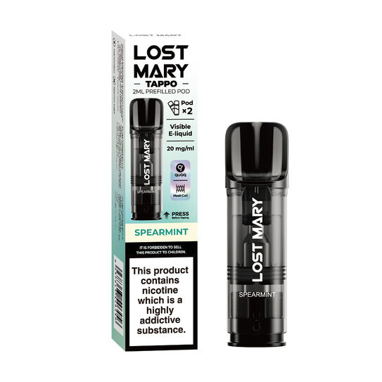 Lost Mary Tappo Pre-filled Pod – Spearmint