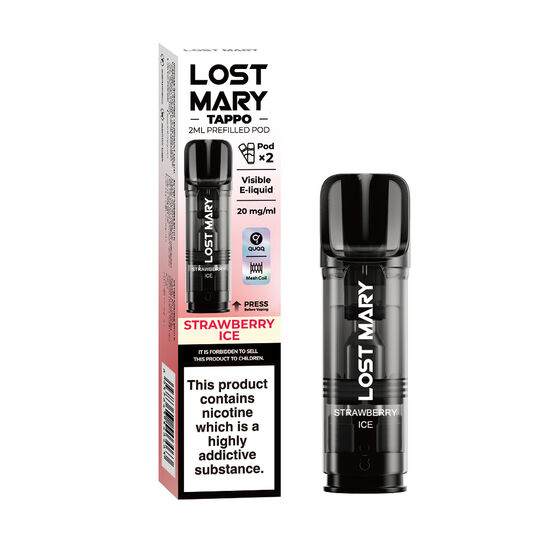 Lost Mary Tappo Pre-filled Pod – Strawberry Ice