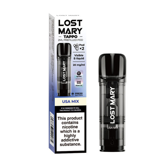 Lost Mary Tappo Pre-filled Pod – USA Mix