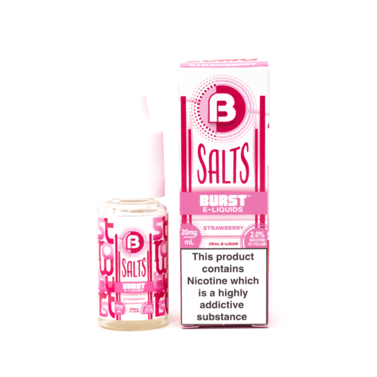 Burst Salts - Straw Burst 10ml Nic Salt E-Liquid