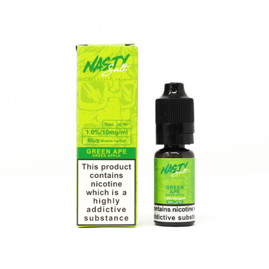 Nasty Salt - Green Ape 10ml Nic Salt E-Liquid