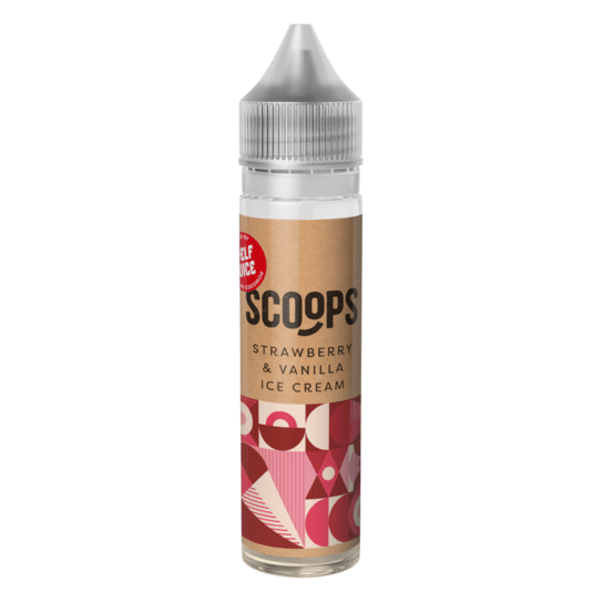 Scoops - Strawberry Vanilla Shortfill E-liquid (50ml)