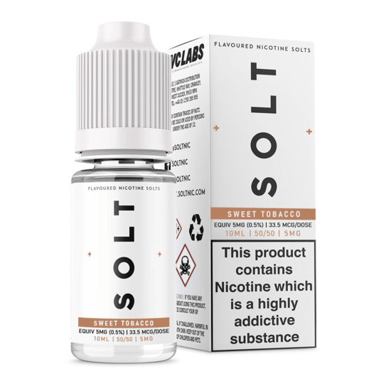 Solt E-Liquids - Sweet Tobacco - 10ml