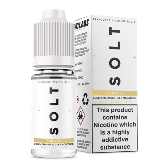 Solt E-Liquids - Vanilla - 10ml